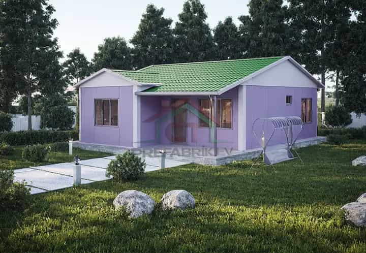 2+1 Tek Katlı Prefabrik Ev 68 m2 modern dış