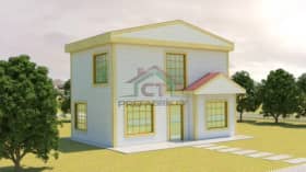 Çelik Ev 104m2 görünüş 3