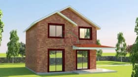 Çelik Ev 120m2 tasarım 5