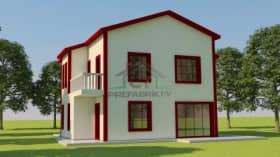 Çelik Ev 143m2 villa 2