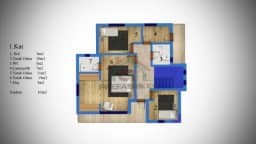 Çelik Ev 143m2 villa 4