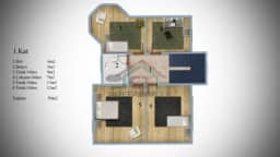 Çelik Ev 159m2 geniş 4