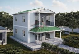 3+1 Çift Katlı Prefabrik Ev 122 m2 genel