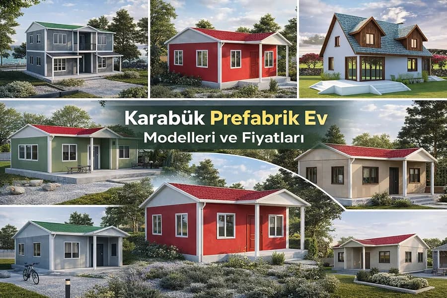 Karabük Prefabrik Ev Modelleri ve Fiyatları