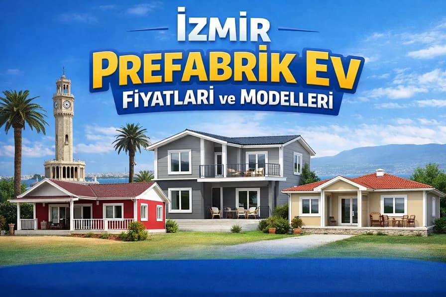 İzmir Prefabrik Ev Fiyatları ve Modelleri