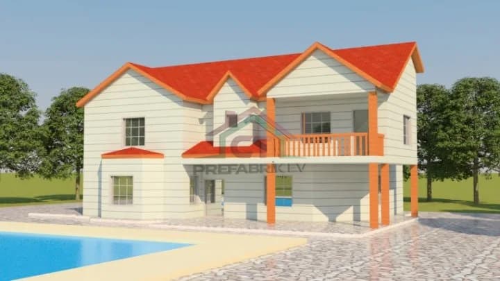 Çelik Ev 139m2 büyük ev 1