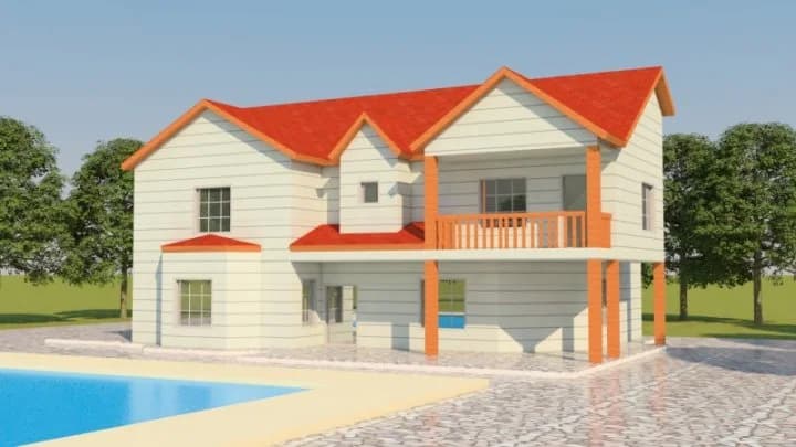 Çelik Ev 139m2 büyük ev 1