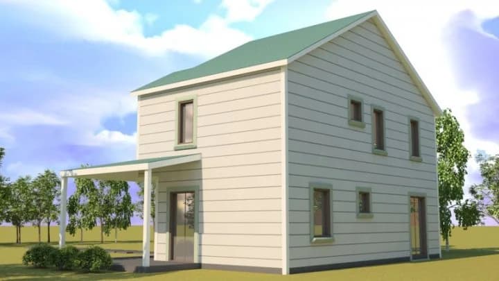 Çelik Ev 140m2 cephe 2