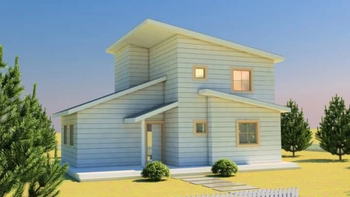 Çelik Ev 95m2 model 3