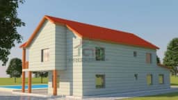 Çelik Ev 139m2 büyük ev 2